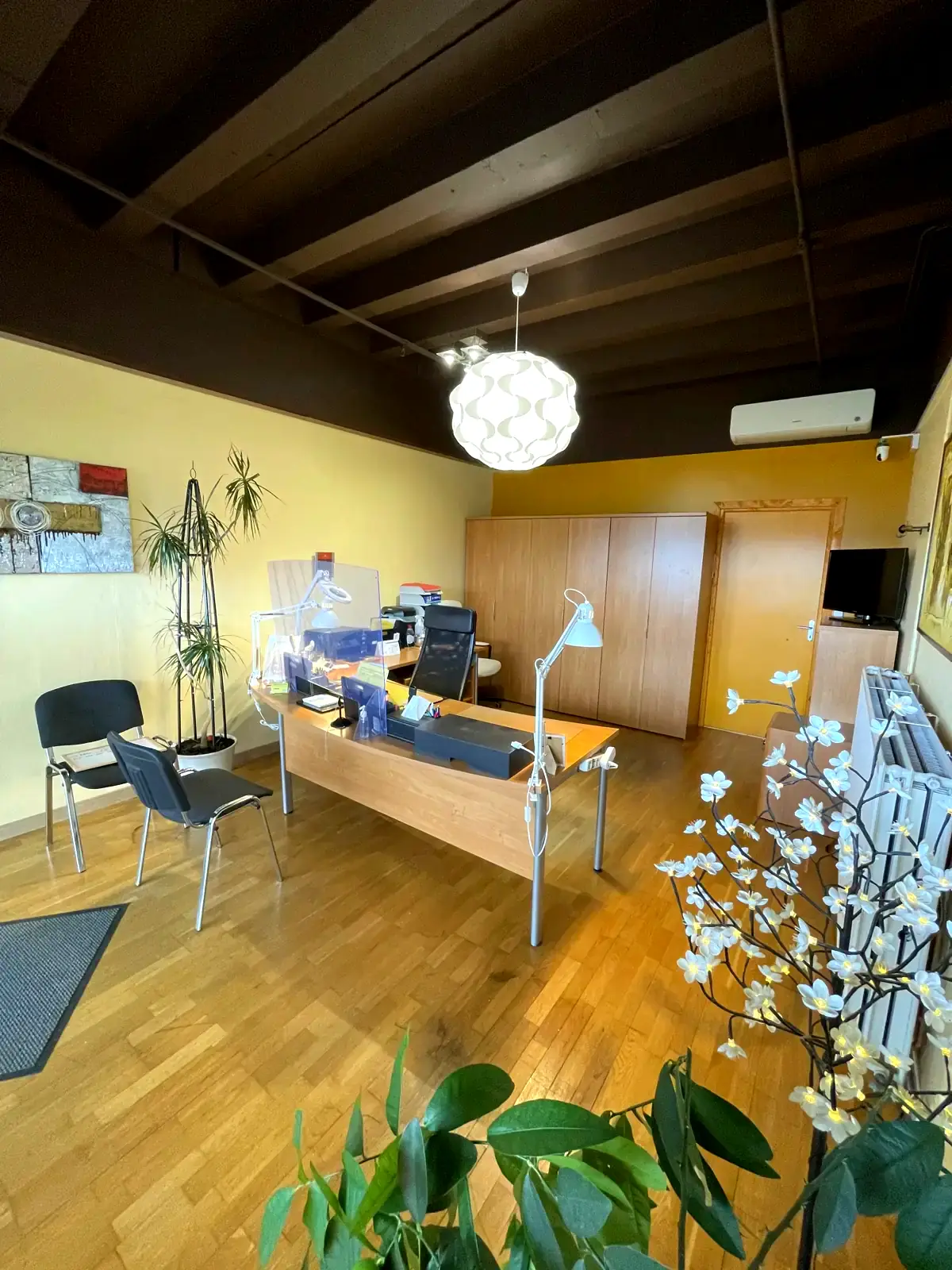L'intérieur du bureau de Mouscron